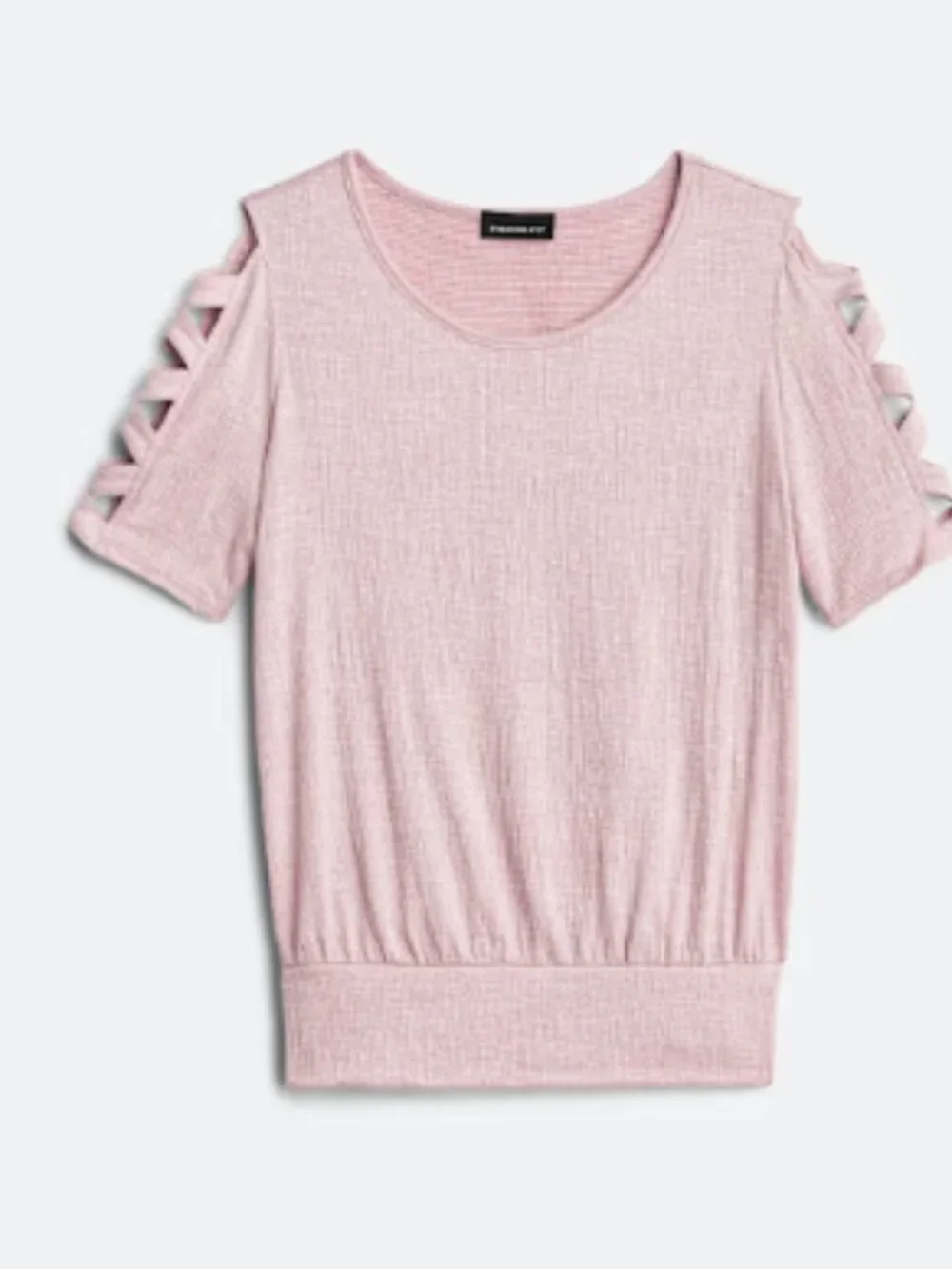 FORTUNE + IVY Taryn Cut Out Detail Knit Top - Picture 1 of 3